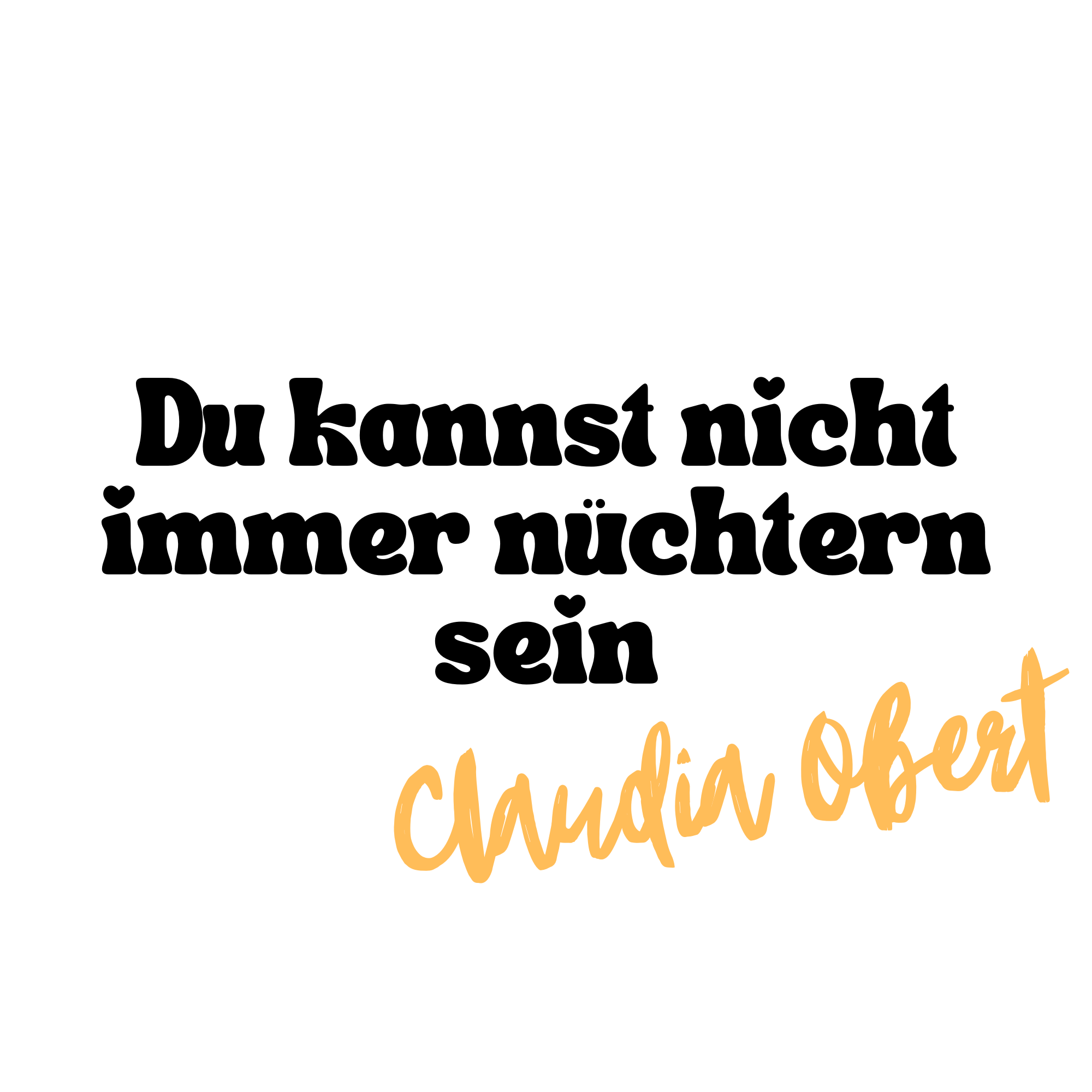 "Du kannst nicht immer nüchtern sein" - Beutel